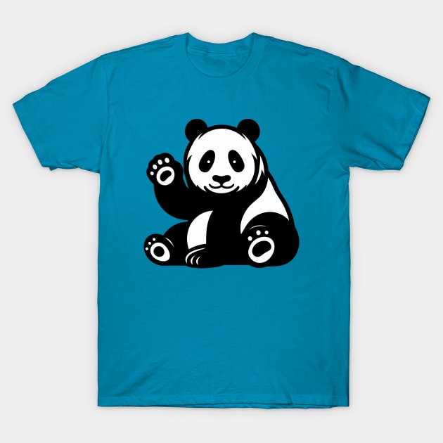 Giant Panda T-Shirt by KayBee Gift Shop